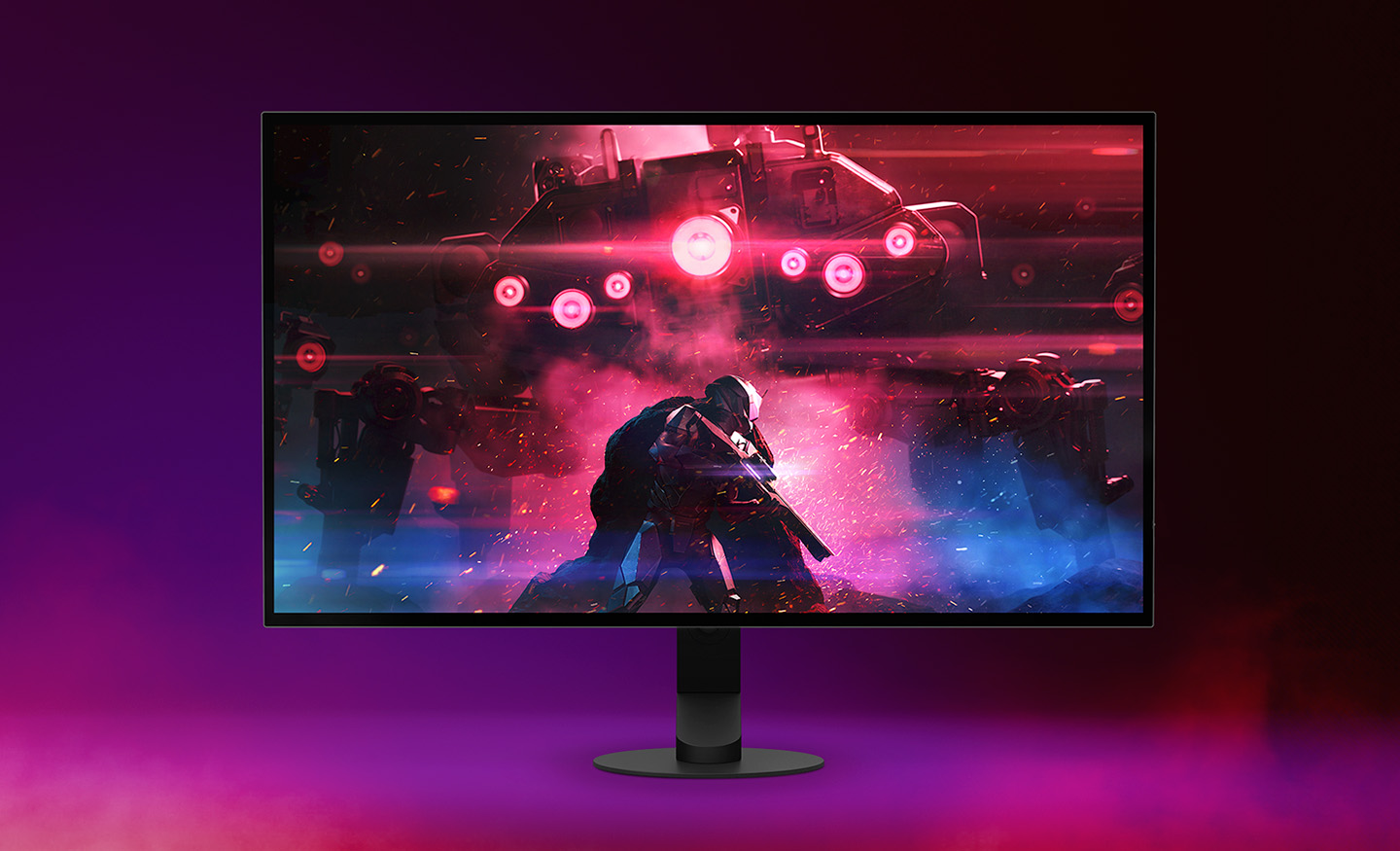 Vista frontal do monitor gaming INZONE M10S