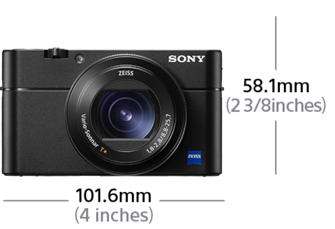 RX100 V A câmara compacta de sensor tipo 1.0 topo de gama com