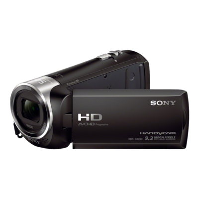 2017年制Sony Handycam HD 9.2メガピクセル Câmara de Vídeo com Lente Grande Angular | HDR-CX240E | Sony Portugal