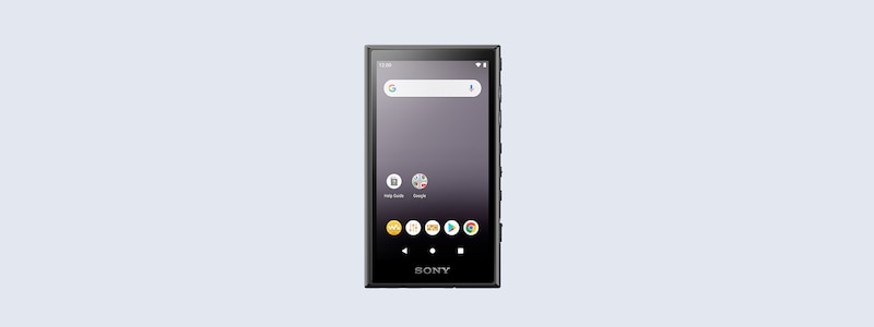 Leitor multimédia NW-A100 Walkman® da série A com MP3 e áudio de