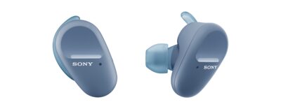 Auriculares com cancelamento de ruído verdadeiramente sem fios WF
