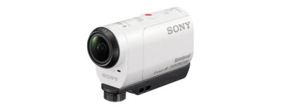 Action Cam Mini HD com estrutura à prova de salpicos | HDR-AZ1