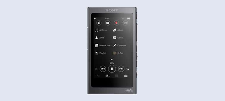 Especificações do NW-A40 SERIES | WALKMAN e MP3 players | Sony