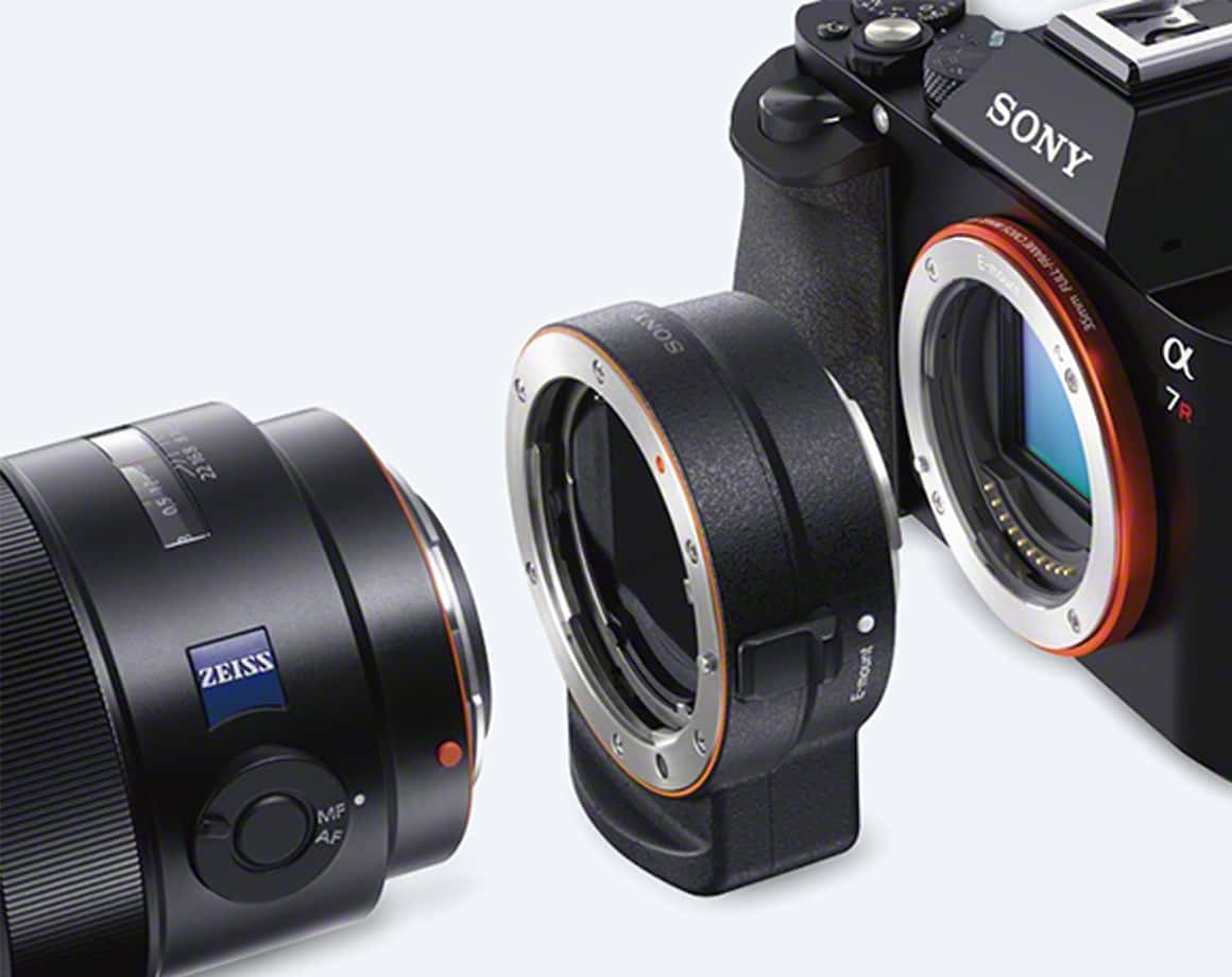 Adaptador de montagem tipo A para Full-Frame de 35 mm LA-EA3 | LA