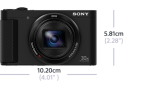 Câmera fotografica digital compacta para selfie | DSC-HX90V | Sony