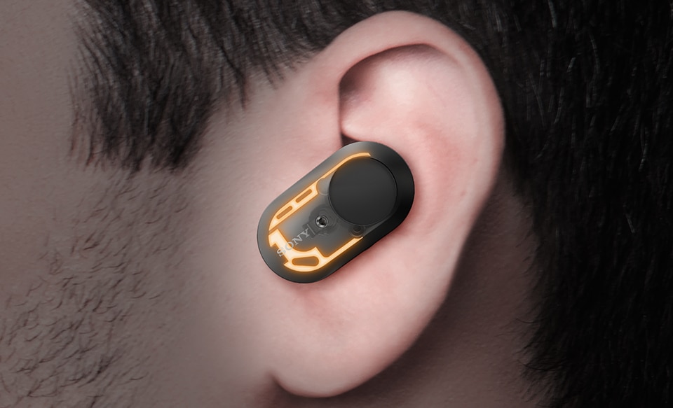 Auriculares sem fios com cancelamento de ruído WF-1000XM3 com