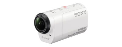 Action Cam Mini HD com estrutura à prova de salpicos | HDR-AZ1