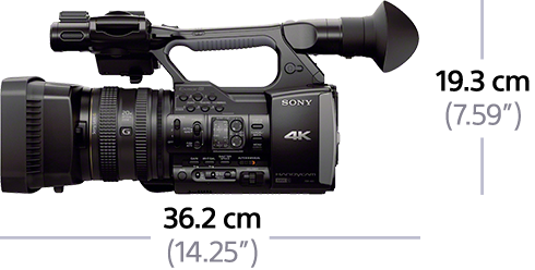 Câmara de Vídeo Profissional HD 4K | FDR-AX1 | Sony Portugal