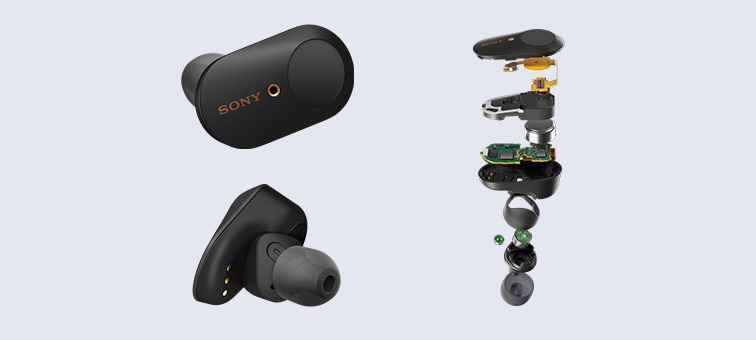 Especificações do WF-1000XM3 | True Wireless | Sony Portugal