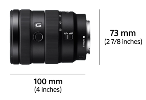 E 16-55 mm F2.8 G | SEL1655G | Sony Portugal