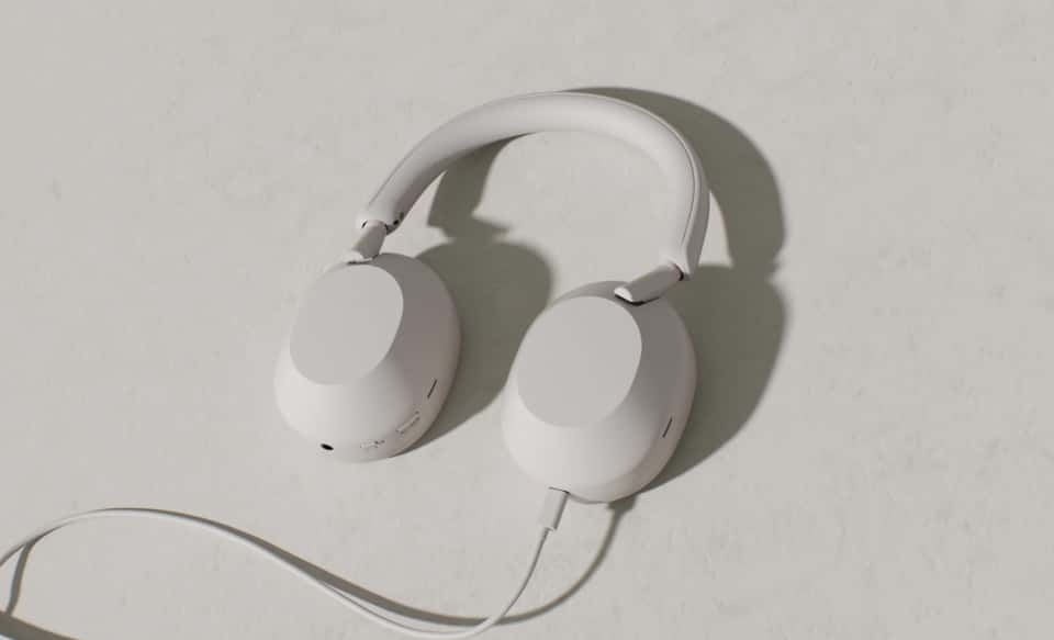 Como usar os seus auscultadores sem fios com Noise Cancelling WH