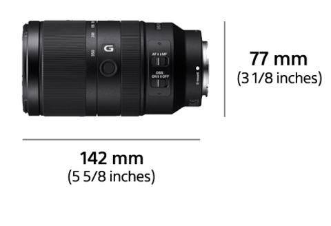 E 70-350 mm F4.5-6.3 G OSS | SEL70350G | Sony Portugal